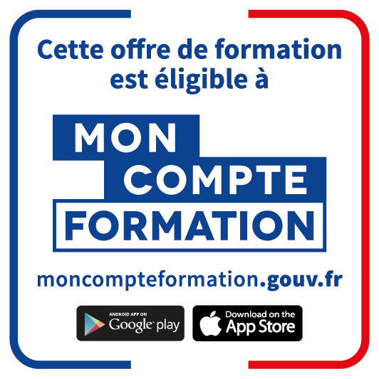 Cette offre de formation est éligible à Mon Compte Formation